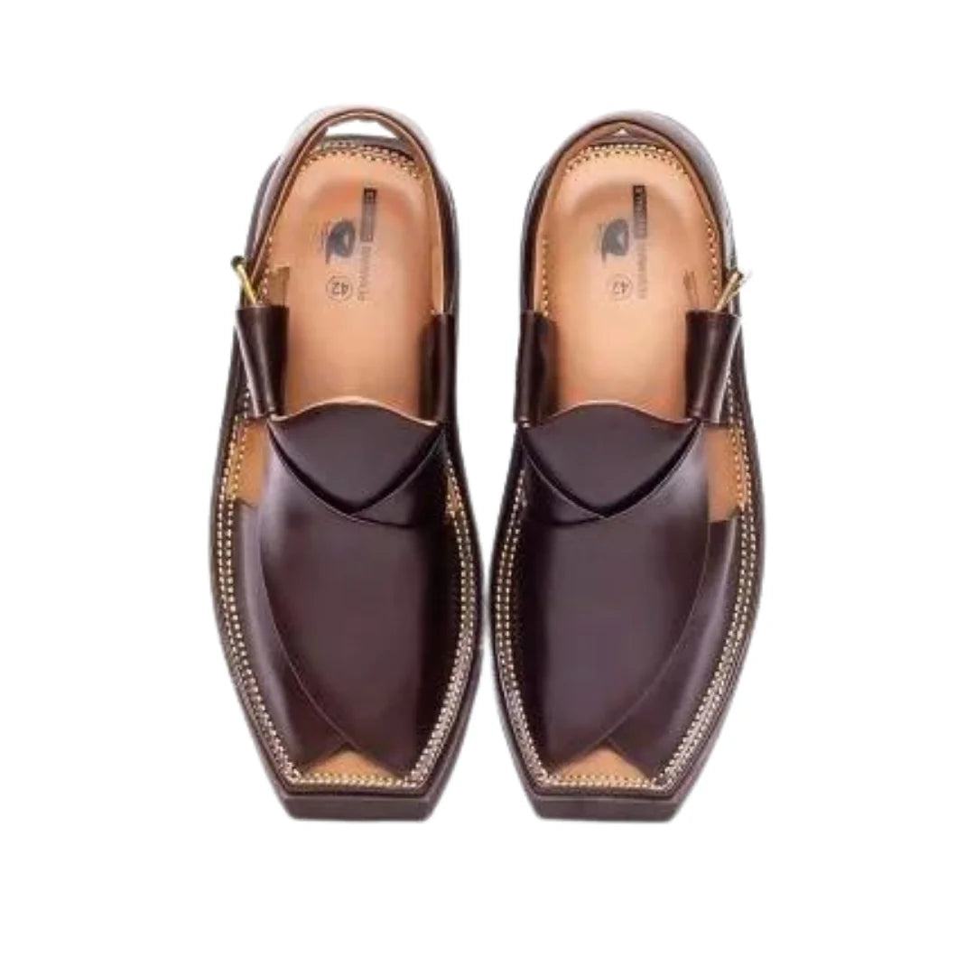 Brown Zalmi Kaptaan Chappal